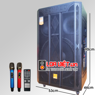 Loa kéo di động Sonaco SA-186A - Bass 50cm- Cực khủng
